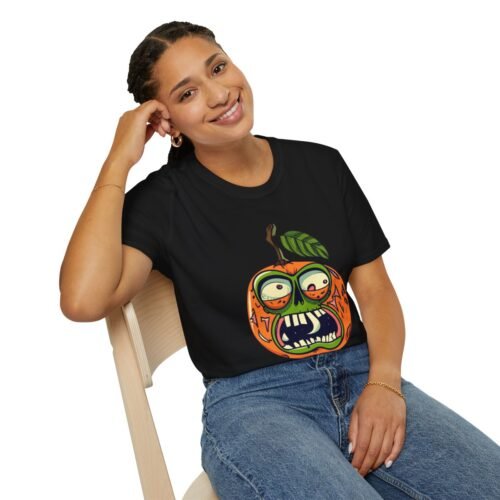 Edgy Halloween horror plant graphic t-shirt by Strange and Cozy