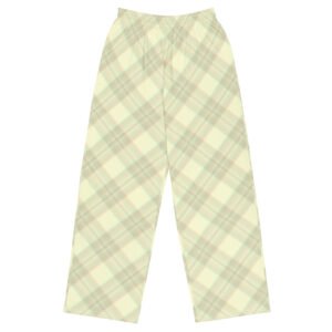 Soft Serve Plaid wide-leg pants