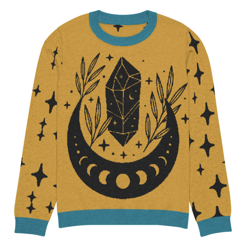 Crystal Moonphase Sweater - Golden