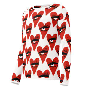 womens-straight-bottom-knitted-sweater-custom-m-left-front-6949f1e6f37da.jpg Women’s Cozy Relaxed Knit Sweater